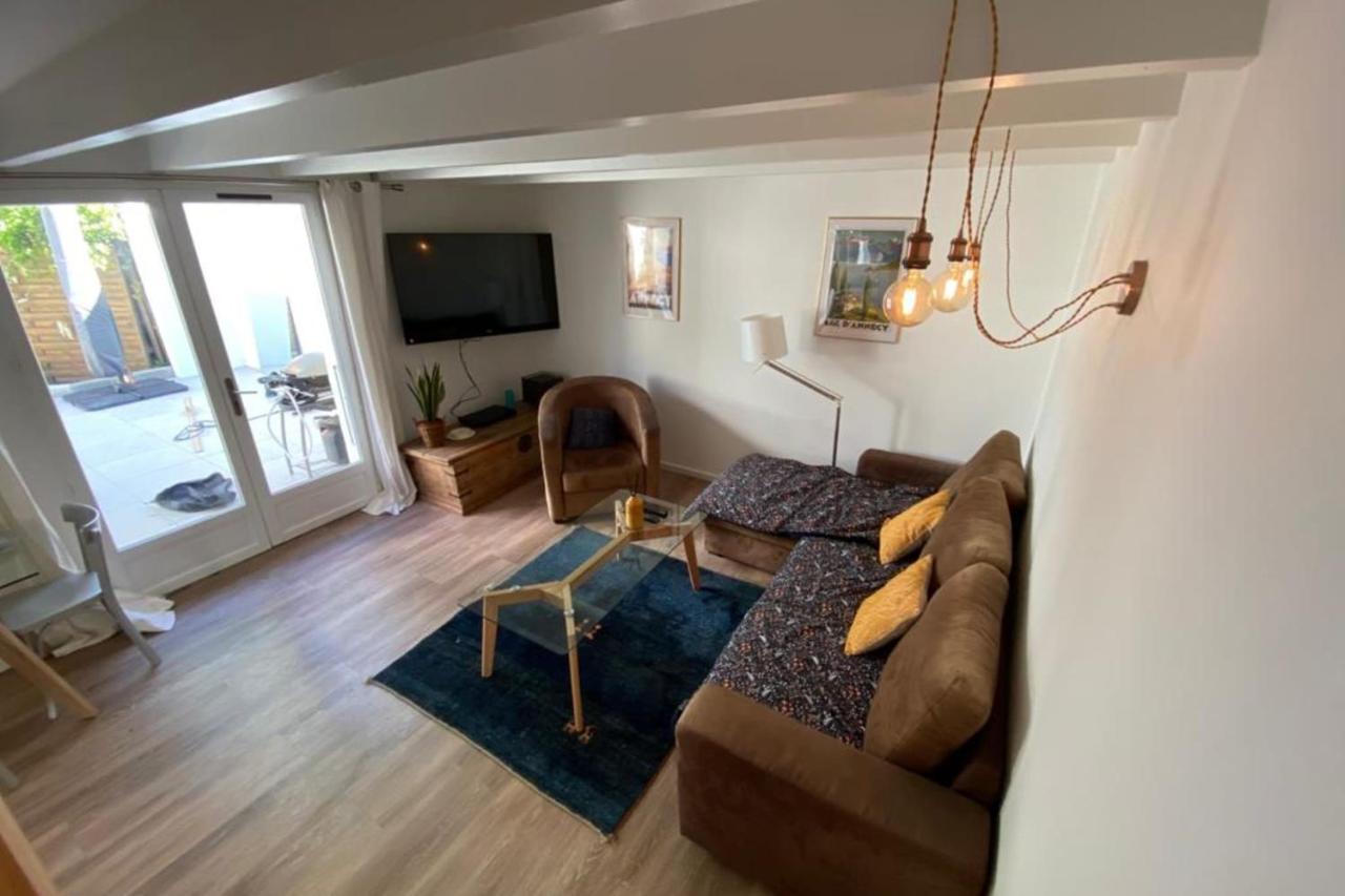 Tiny House - Town House In The Centre Of Annecy Terrace & Air Conditioning Dış mekan fotoğraf
